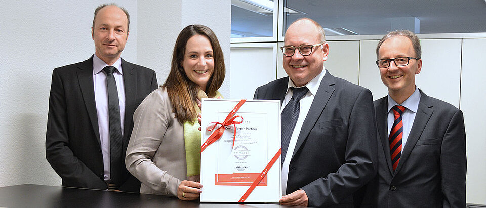 Wolf Signiertechnik als zertifizierter Leibinger-Partner ausgezeichnet